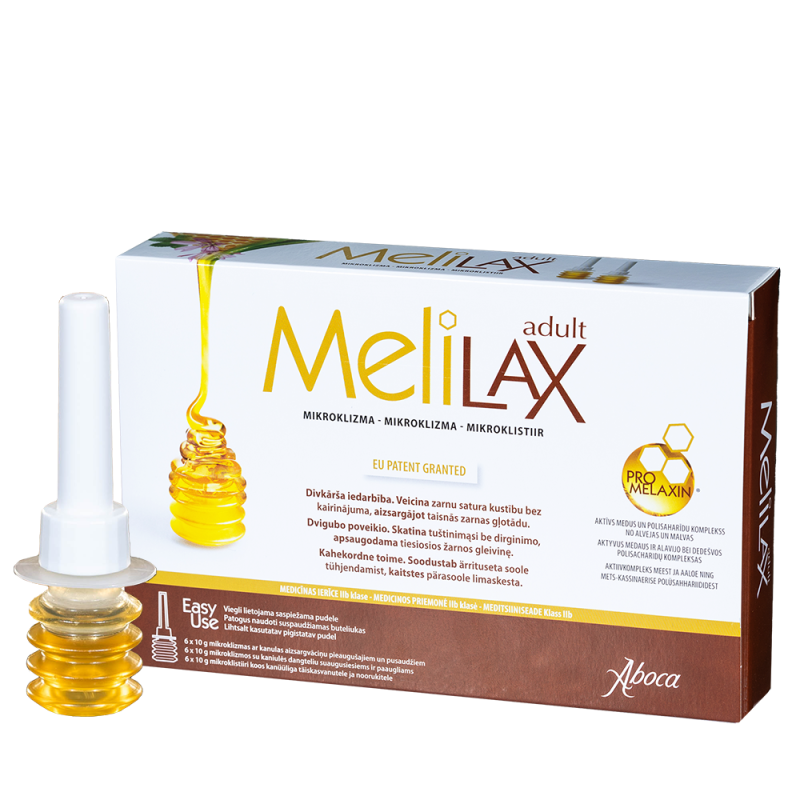 Melilax adult mikroklizmas 10g N6