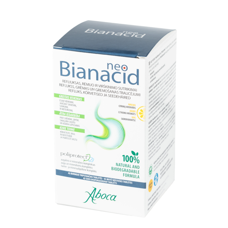 NeoBianacid tab N45 citrona aromāts